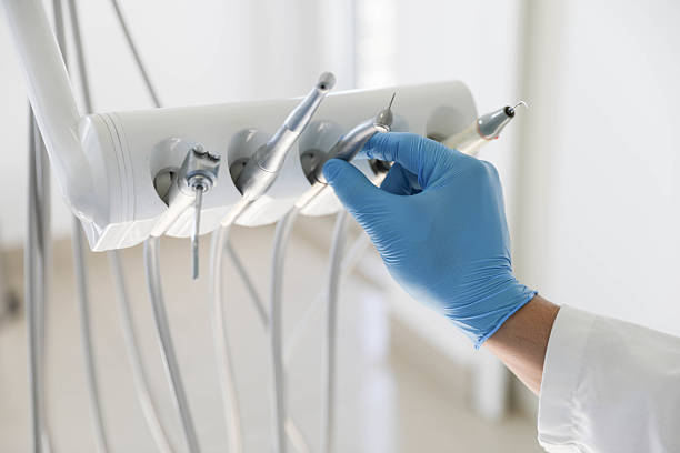 Professional Teeth Whitening technician working in Hillsborough, CA